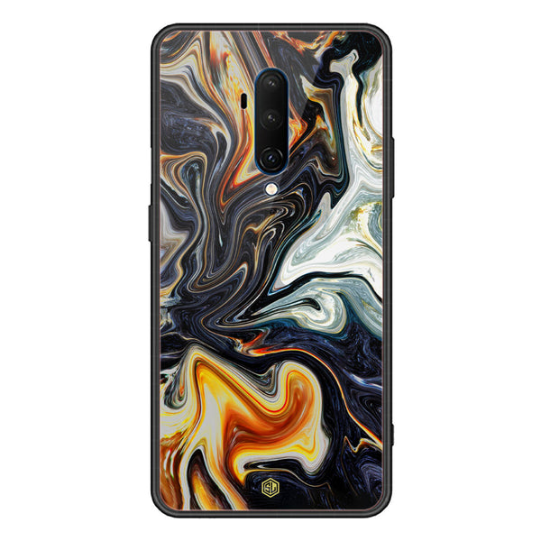 Marble Series Soft Phone Case - Premium Glass Case - Design 1 - OnePlus 7T Pro
