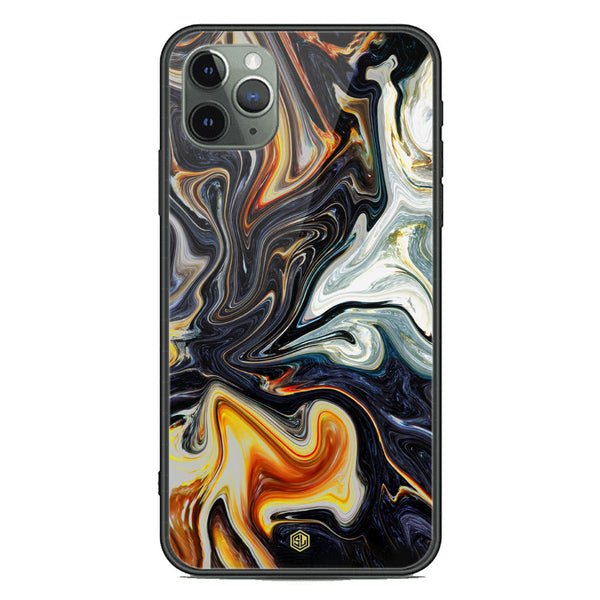 Marble Series Soft Phone Case - Premium Glass Case - Design 1 - iPhone 11 Pro