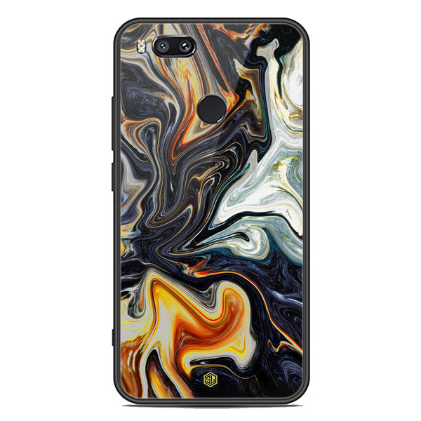 Marble Series Soft Phone Case - Premium Glass Case - Design 1 - Xiaomi Mi A1 / Mi 5X
