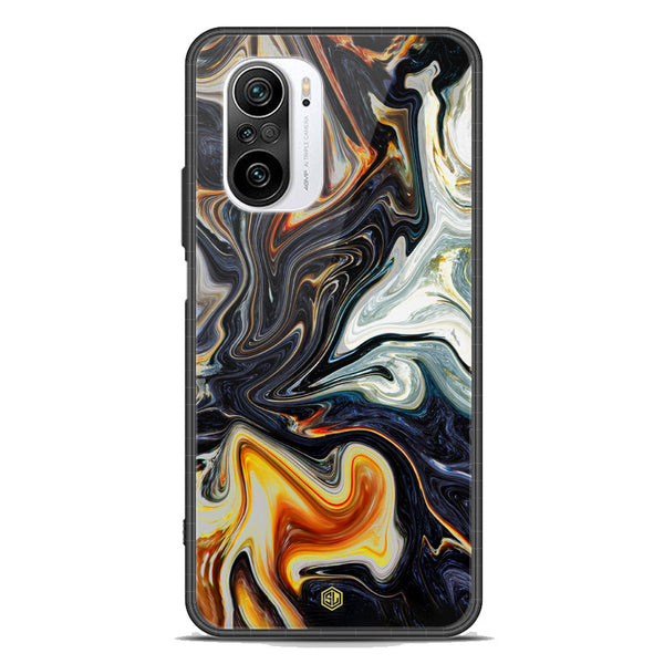 Marble Series Soft Phone Case - Premium Glass Case - Design 1 - Xiaomi Mi 11i
