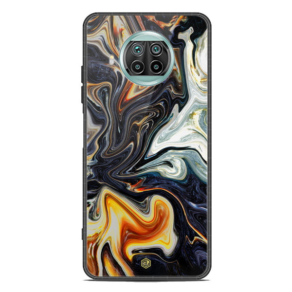 Marble Series Soft Phone Case - Premium Glass Case - Design 1 - Xiaomi Mi 10T Lite