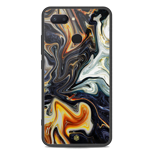Marble Series Soft Phone Case - Premium Glass Case - Design 1 - Xiaomi Mi 8 Lite