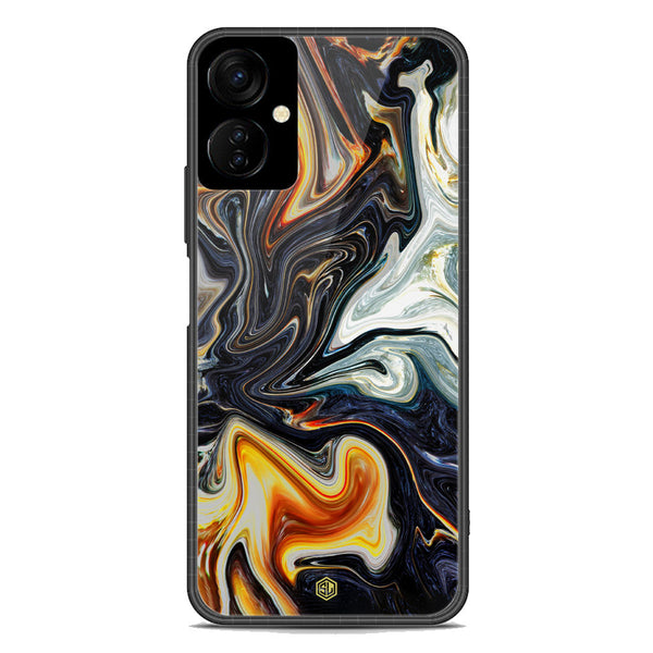 Marble Series Soft Phone Case - Premium Glass Case - Design 1 - Tecno Camon 19 Neo