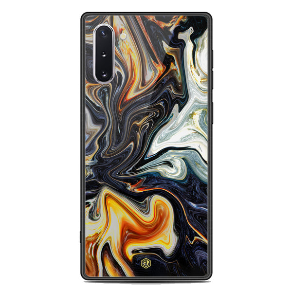 Marble Series Soft Phone Case - Premium Glass Case - Design 1 - Samsung Galaxy Note 10