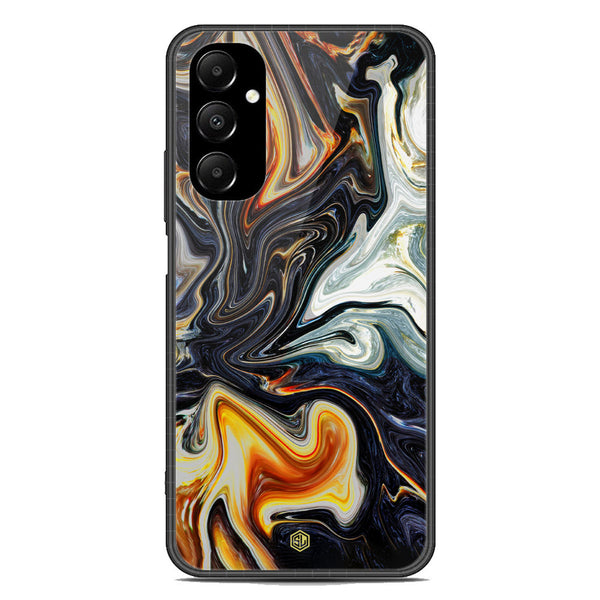 Marble Series Soft Phone Case - Premium Glass Case - Design 1 - Samsung Galaxy A05s