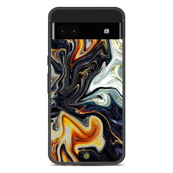 Marble Series Soft Phone Case - Metal Case - Design 1 - Google Pixel 7