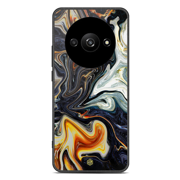 Marble Series Soft Phone Case - Premium Glass Case - Design 1 - Xiaomi Redmi A3