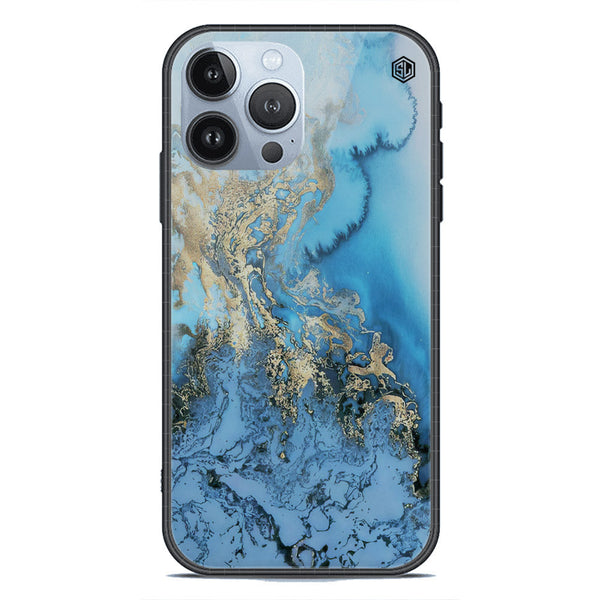 Marble Series Soft Phone Case - Premium Glass Case - Design 2 - iPhone 13 Pro