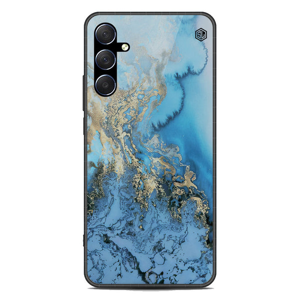 Marble Series Soft Phone Case - Premium Glass Case - Design 2 - Samsung Galaxy M53