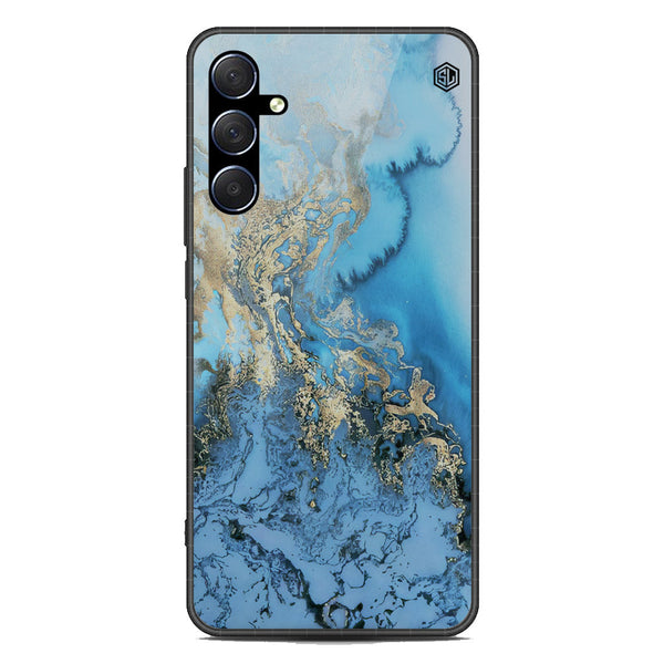 Marble Series Soft Phone Case - Premium Glass Case - Design 2 - Samsung Galaxy M54
