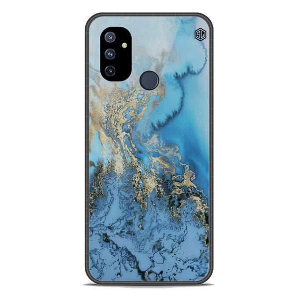 Marble Series Soft Phone Case - Premium Glass Case - Design 2 - OnePlus Nord N100