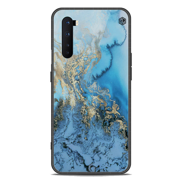 Marble Series Soft Phone Case - Premium Glass Case - Design 2 - OnePlus Nord