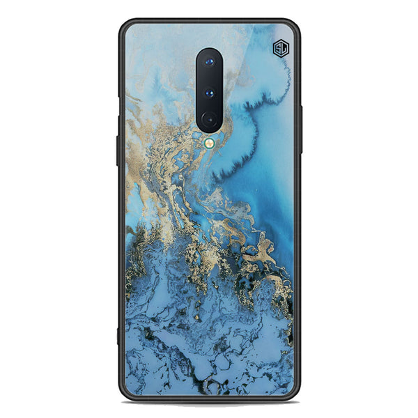 Marble Series Soft Phone Case - Premium Glass Case - Design 2 - OnePlus 8 4G