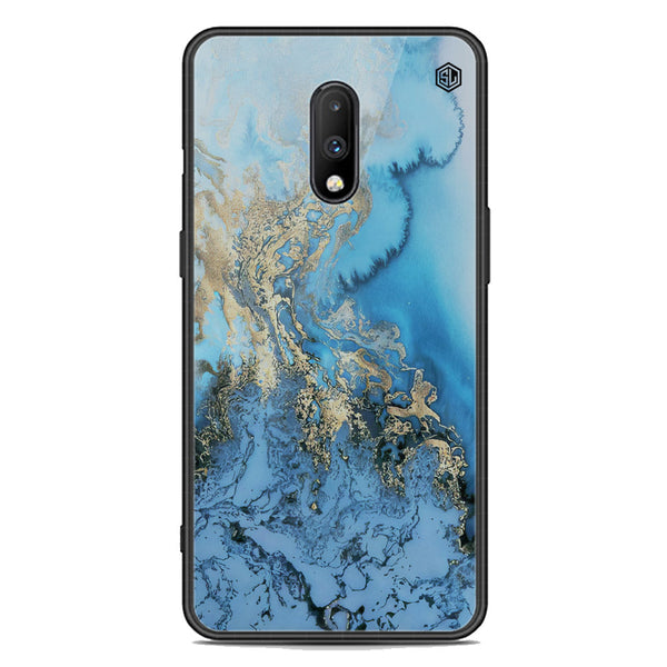 Marble Series Soft Phone Case - Premium Glass Case - Design 2 - OnePlus 7