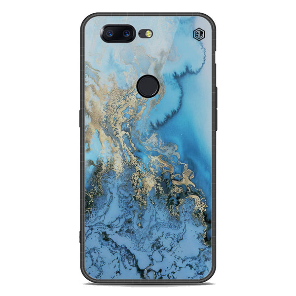 Marble Series Soft Phone Case - Premium Glass Case - Design 2 - OnePlus 5T