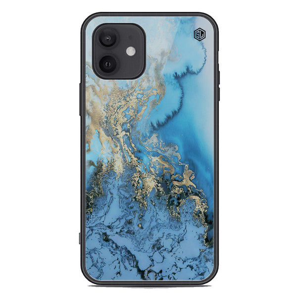 Marble Series Soft Phone Case - Premium Glass Case - Design 2 - iPhone 12