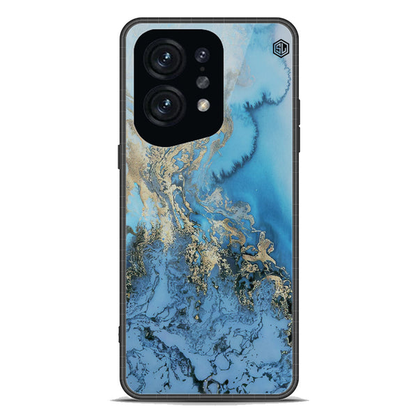 Marble Series Soft Phone Case - Premium Glass Case - Design 2 - Oppo Find X5