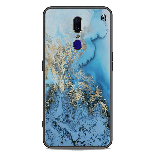 Marble Series Soft Phone Case - Premium Glass Case - Design 2 - Oppo F11