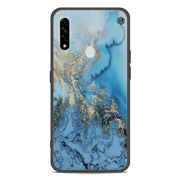 Marble Series Soft Phone Case - Premium Glass Case - Design 2 - Oppo A31