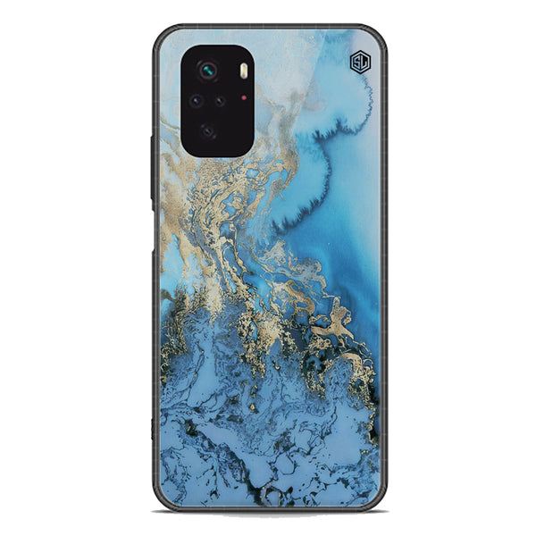 Marble Series Soft Phone Case - Premium Glass Case - Design 2 - Xiaomi Redmi Note 10S