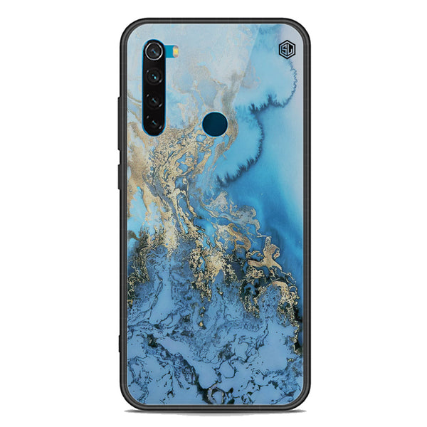 Marble Series Soft Phone Case - Premium Glass Case - Design 2 - Xiaomi Redmi Note 8