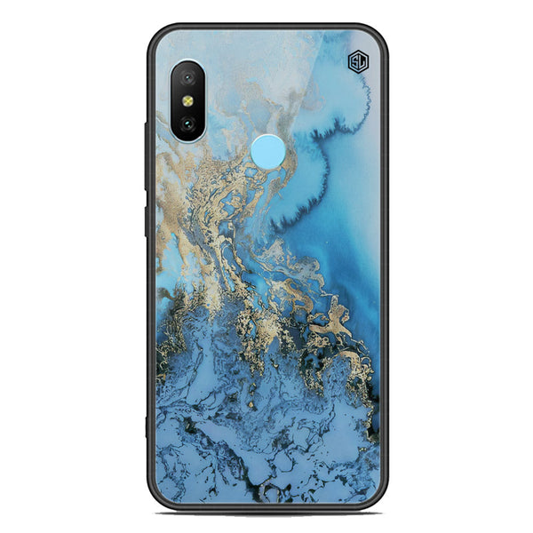 Marble Series Soft Phone Case - Premium Glass Case - Design 2 - Xiaomi Redmi Note 6 Pro