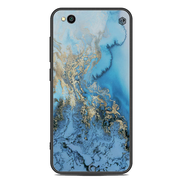 Marble Series Soft Phone Case - Premium Glass Case - Design 2 - Xiaomi Redmi Go