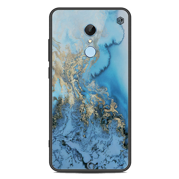 Marble Series Soft Phone Case - Premium Glass Case - Design 2 - Xiaomi Redmi 5