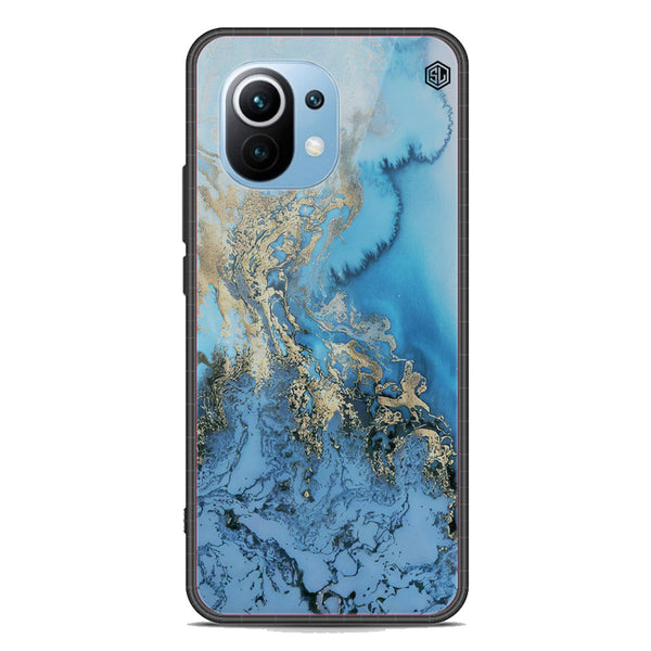 Marble Series Soft Phone Case - Premium Glass Case - Design 2 - Xiaomi Mi 11