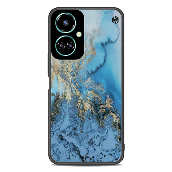 Marble Series Soft Phone Case - Premium Glass Case - Design 2 - Tecno Camon 19