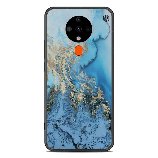 Marble Series Soft Phone Case - Premium Glass Case - Design 2 - Tecno Spark 6