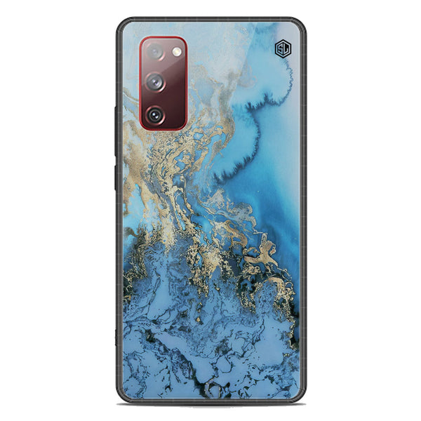 Marble Series Soft Phone Case - Premium Glass Case - Design 2 - Samsung Galaxy S20 FE