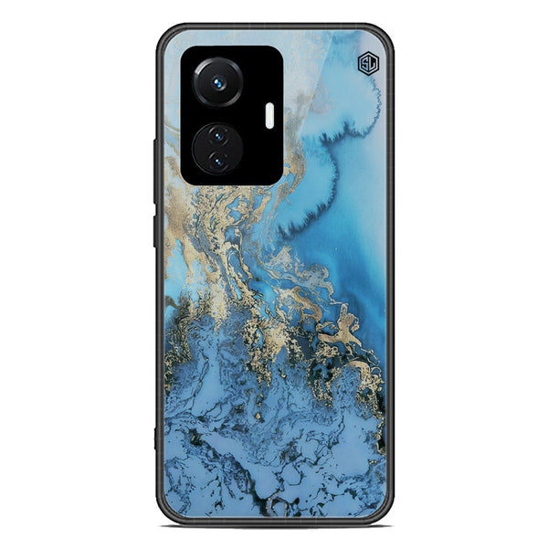 Marble Series Soft Phone Case - Premium Glass Case - Design 2 - Vivo Y55 4G