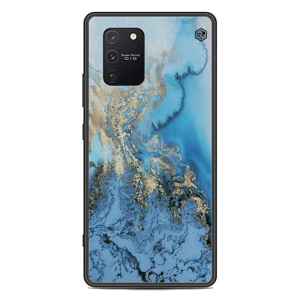 Marble Series Soft Phone Case - Premium Glass Case - Design 2 - Samsung Galaxy S10 Lite