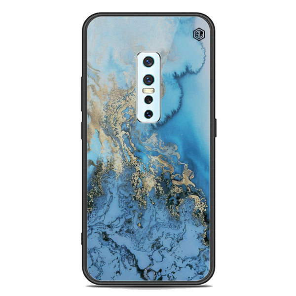 Marble Series Soft Phone Case - Premium Glass Case - Design 2 - Vivo V17 Pro