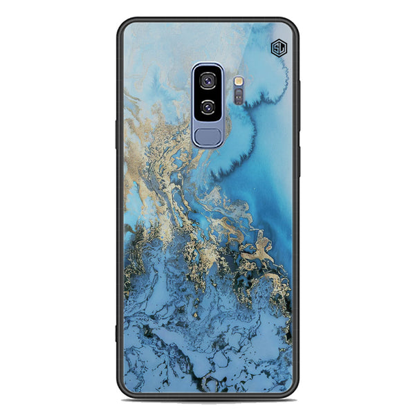 Marble Series Soft Phone Case - Premium Glass Case - Design 2 - Samsung Galaxy S9 Plus