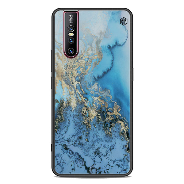Marble Series Soft Phone Case - Premium Glass Case - Design 2 - Vivo V15 Pro