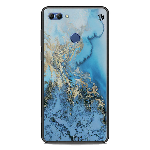 Marble Series Soft Phone Case - Premium Glass Case - Design 2 - Huawei Y9 2018