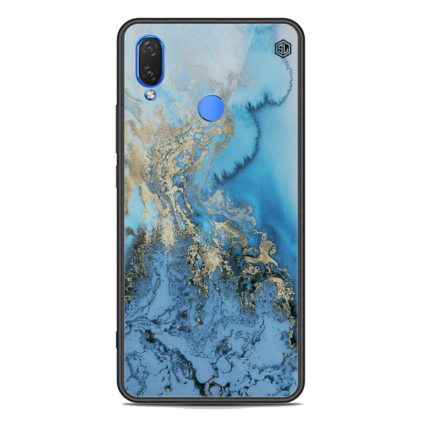 Marble Series Soft Phone Case - Premium Glass Case - Design 2 - Huawei Y7 Prime 2019