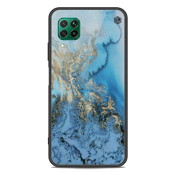 Marble Series Soft Phone Case - Premium Glass Case - Design 2 - Huawei P40 lite