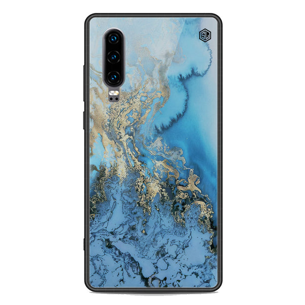 Marble Series Soft Phone Case - Premium Glass Case - Design 2 - Huawei P30