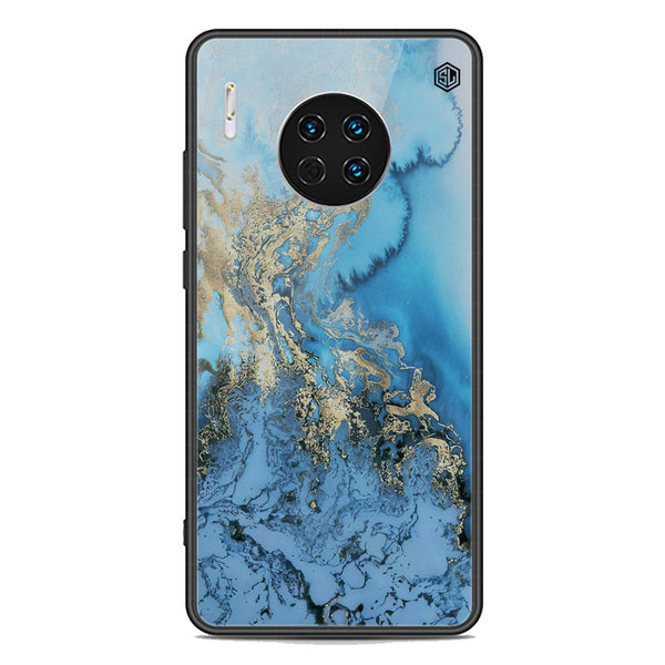Marble Series Soft Phone Case - Premium Glass Case - Design 2 - Huawei Mate 30