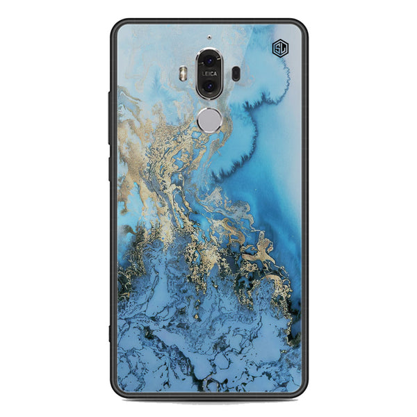 Marble Series Soft Phone Case - Premium Glass Case - Design 2 - Huawei Mate 9