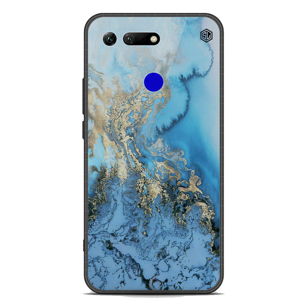 Marble Series Soft Phone Case - Premium Glass Case - Design 2 - Huawei Honor View 20