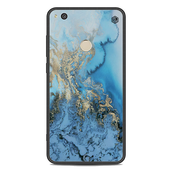 Marble Series Soft Phone Case - Premium Glass Case - Design 2 - Honor 8 Lite