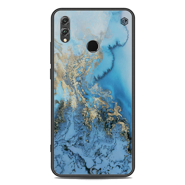Marble Series Soft Phone Case - Premium Glass Case - Design 2 - Huawei Honor 8X