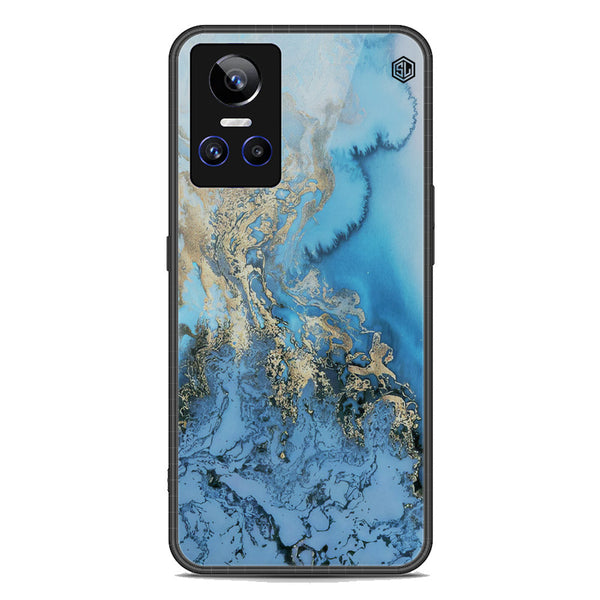 Marble Series Soft Phone Case - Premium Glass Case - Design 2 - Realme GT Neo 3