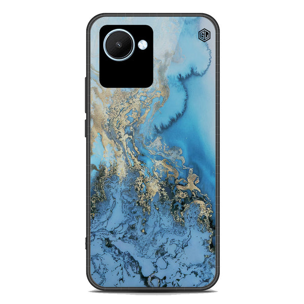 Marble Series Soft Phone Case - Premium Glass Case - Design 2 - Realme C30