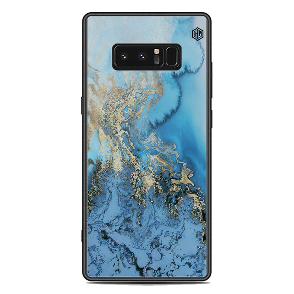 Marble Series Soft Phone Case - Premium Glass Case - Design 2 - Samsung Galaxy Note 8