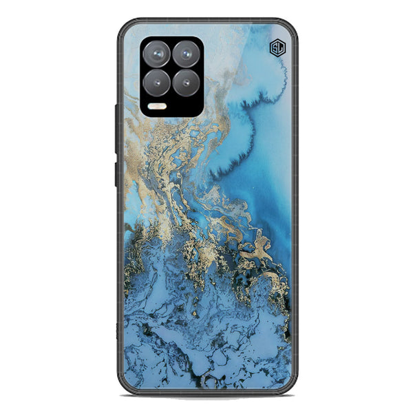 Marble Series Soft Phone Case - Premium Glass Case - Design 2 - Realme 8